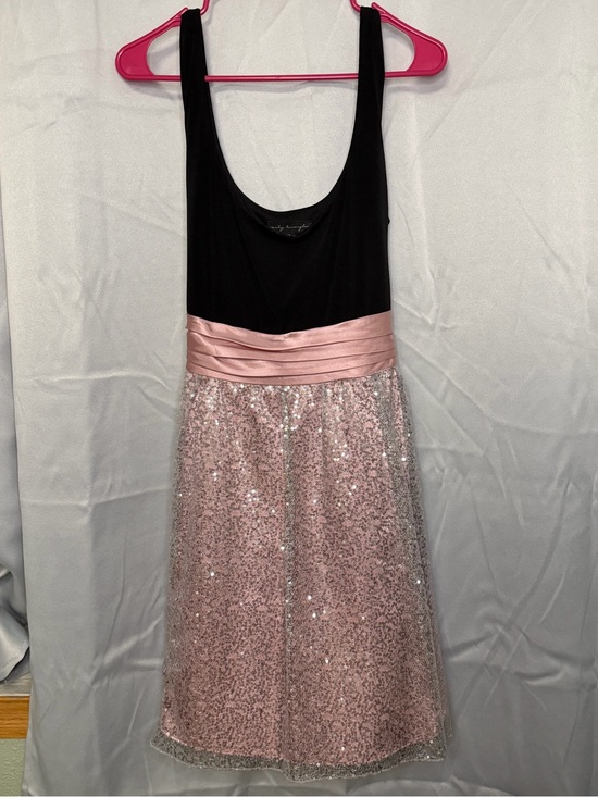 City Triangles Dresses & Skirts - City Triangles Sequin Dress w/ satin sash